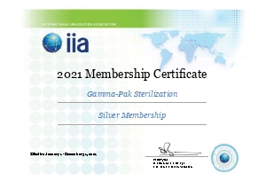 International Irradiation Association 2021 Membership